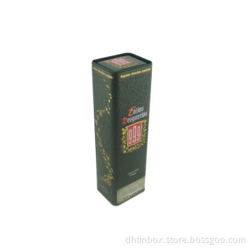 red wine packing box, Whisky tin box